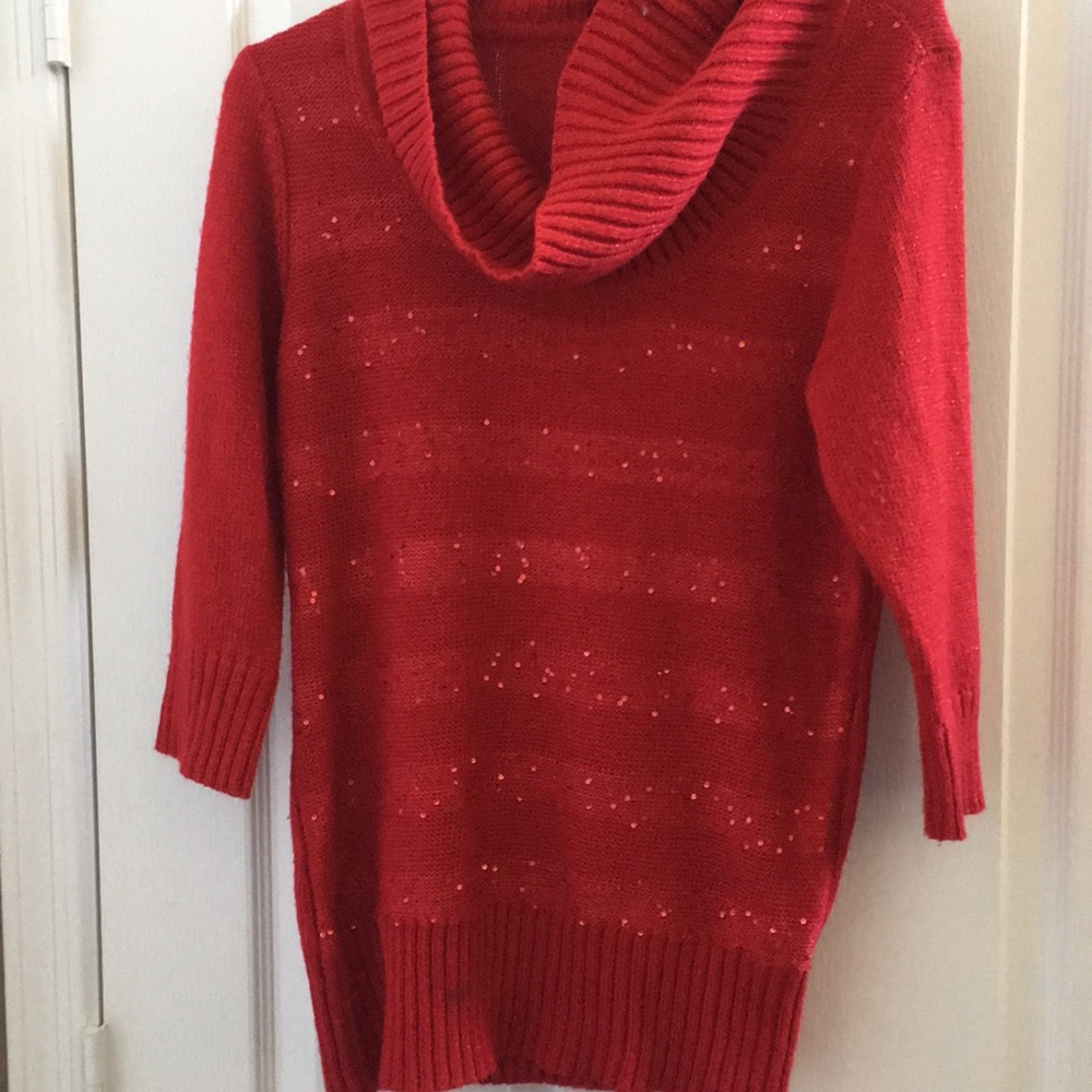 FINAL MARKDOWN Shimmery iz byer sweater large